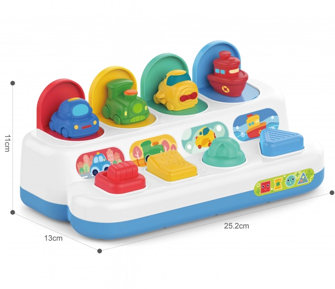 Jucărie Educațională Vehicule WOOPIE Pop-Up