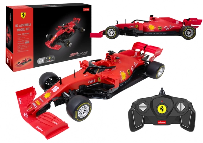 Mașină RC din construcție Ferrari SF1000 roșie