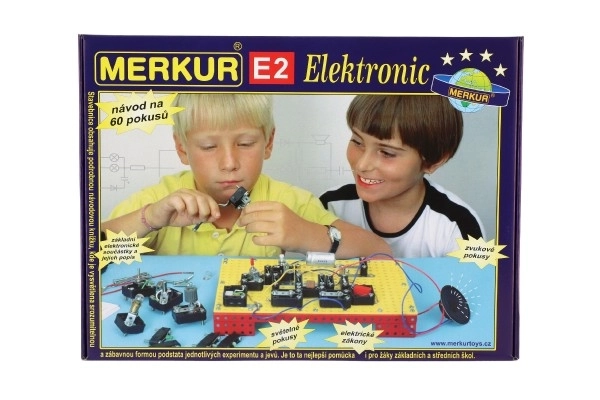 Set construcții electronice MERKUR E2