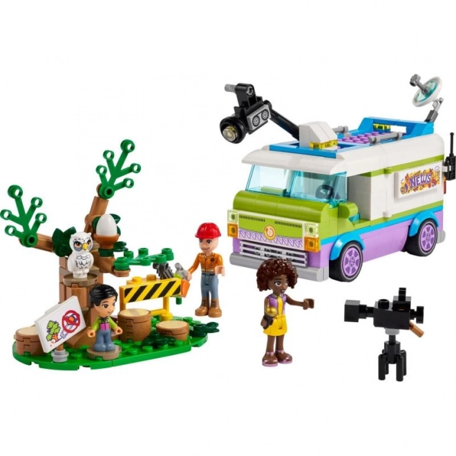 Camionul jurnalist LEGO Friends