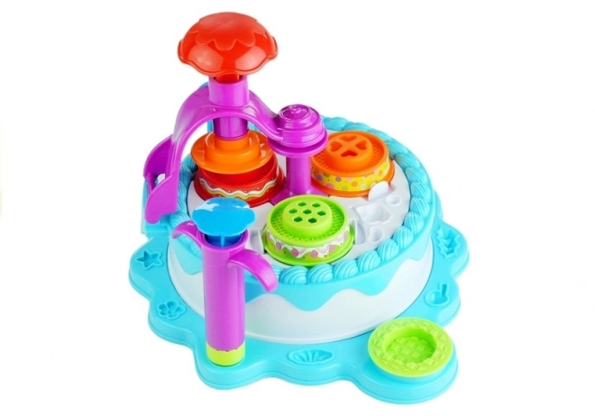 Set de plastilină de zi de naștere 6 culori cu accesorii