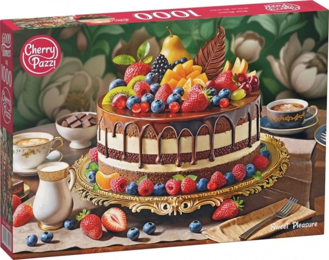 Puzzle dulce desfătare tort 1000 piese