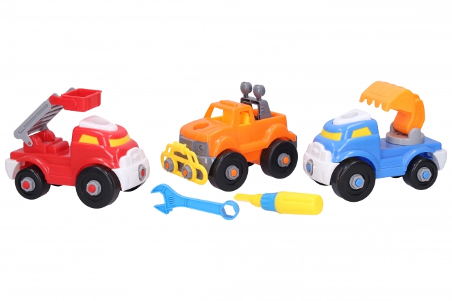 Set șuruburi auto pentru copii 3 piese 16 cm