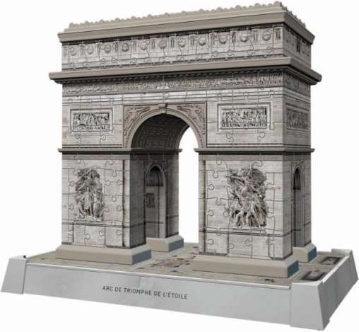Iconics Arcul de Triumf – ediție de noapte iluminată, model 3D cu LED