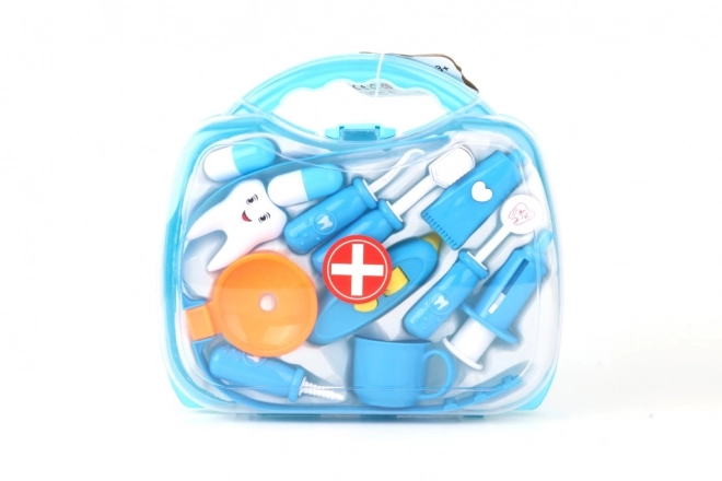 Set stomatologic pentru copii în valiză – joc de-a doctorul de la 3 ani