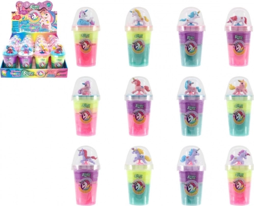 Slimy unicorniu – slime colecționabil cu figurină