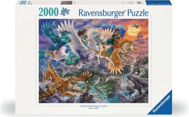 Puzzle Pegas Zburător Ravensburger 2000 piese