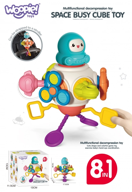 Cub educativ Montessori Woopie 8 în 1