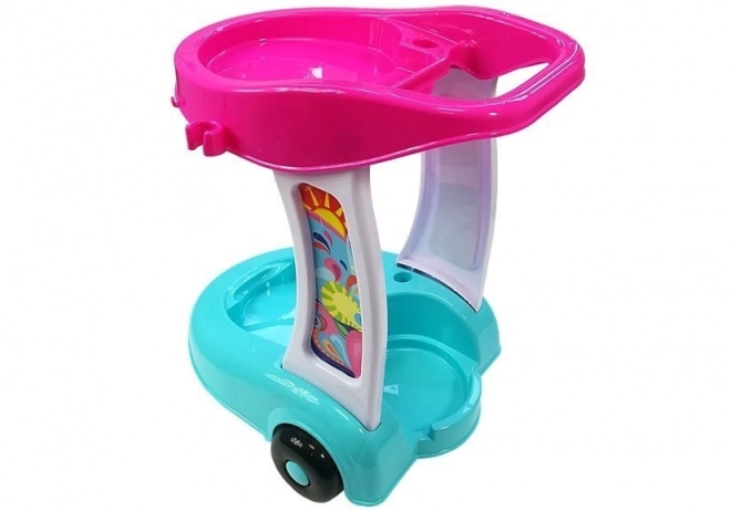 Set curățenie cu aspirator și accesorii
