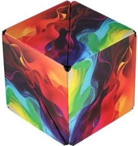 Cubul puzzle magnetic curcubeu