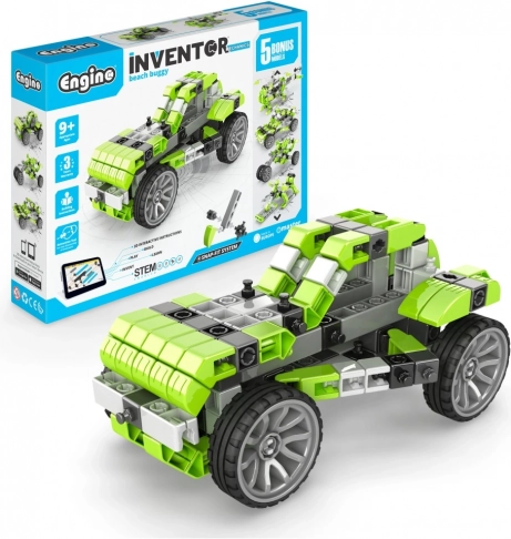 engino inventor buggy – set de construcție 5 modele