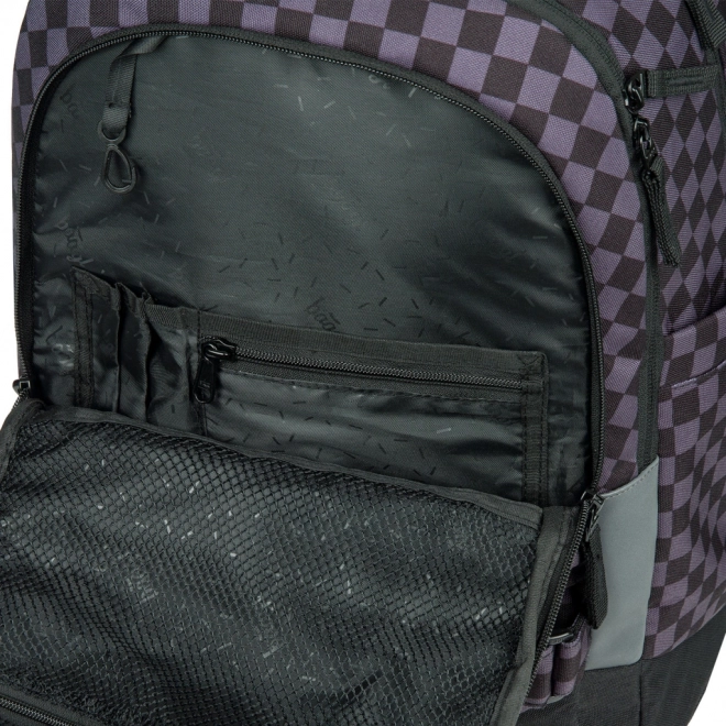 Set de rechizite BAAGL Skate Max gri: rucsac, penar și săculeț