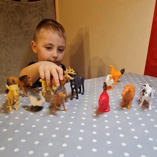 Animale la fermă - set de figurine Kruzzel
