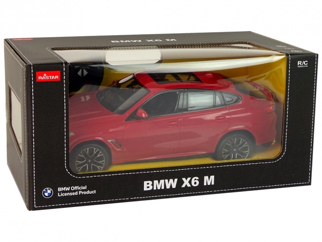 Mașină R/C Bmw X6 M Rastar roșie
