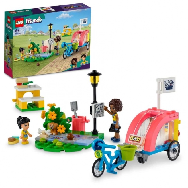 LEGO Friends Bicicletă de Salvare a Câinilor