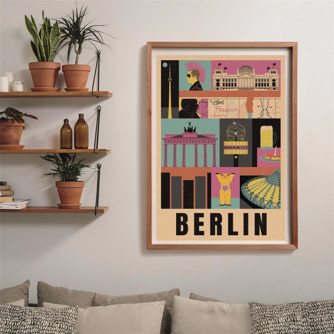 Puzzle Style in the City: Berlin 1000 piese
