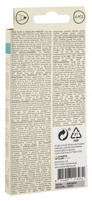 Marker pentru porțelan și sticlă