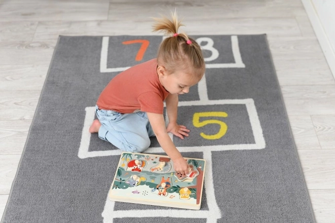 Puzzle sonore cu instrumente muzicale