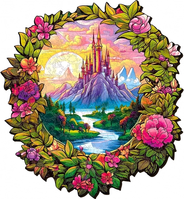 Puzzle din lemn Pădure fermecată 200 de piese