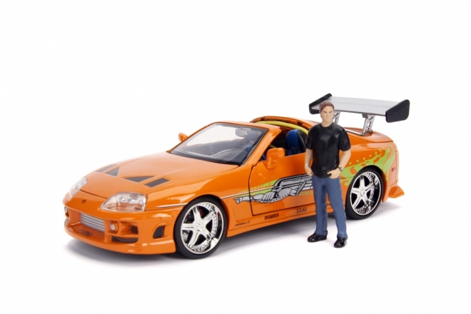 jucării auto Războiul Stelelor Toyota Supra și figurina Brian O'Conner