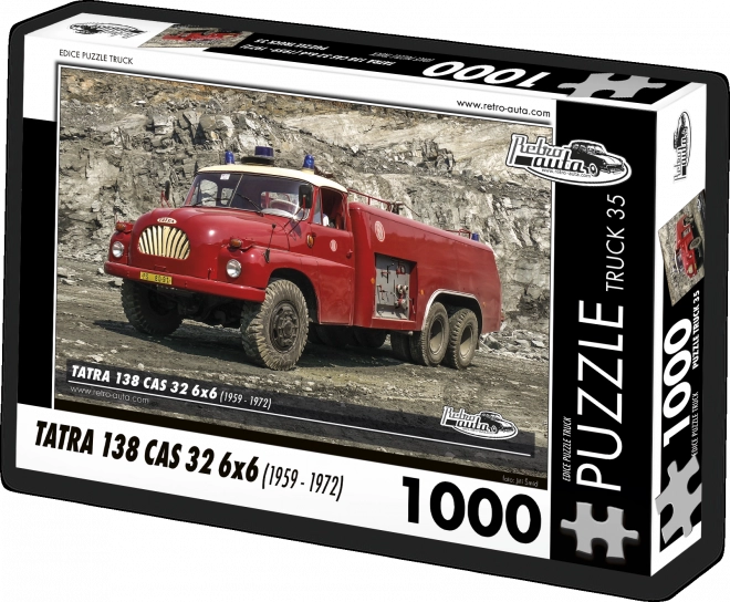 Puzzle camion Tatra 138