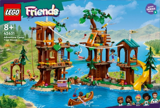 Domec de camping LEGO Friends în copac