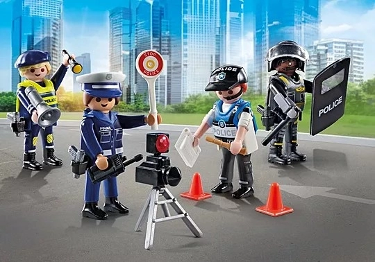 Set figurine polițiști Action Heroes de la PLAYMOBIL