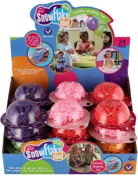 Plastilină cu bile - mix de culori