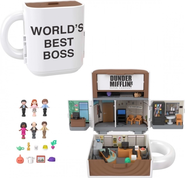 Set de figurine Polly Pocket Colecția The Office