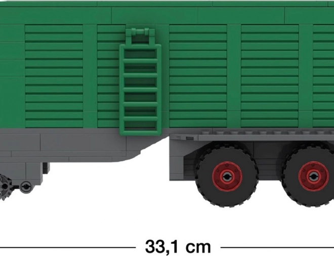 Set de construcție Brixies Plus Fendt Tigo XR