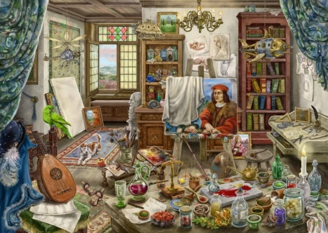 Puzzle de evadare: Studioul artistic