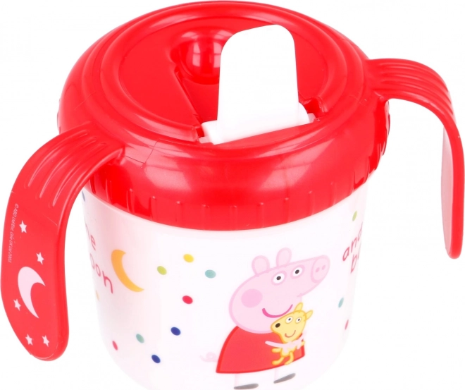 Cana cu mânere și cioc 250 ml Peppa Pig