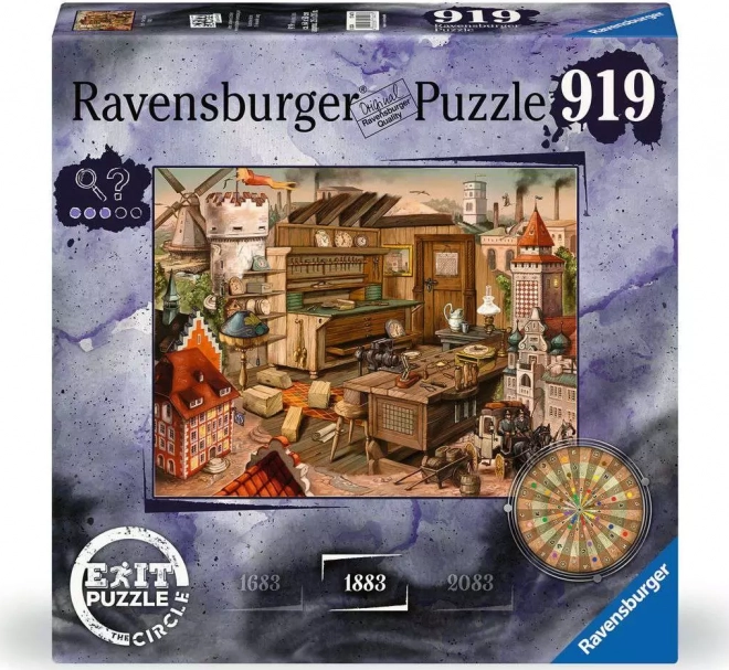 Puzzle de evadare - cercul: Ravensburg 1883