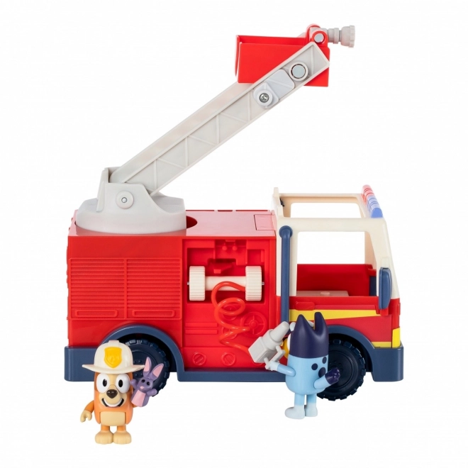 Set figurine Bluey Mașină de pompieri