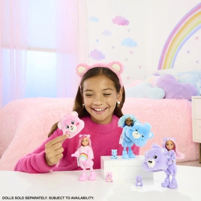 Barbie Cutie Reveal Chelsea Ursuleți Afectuoși