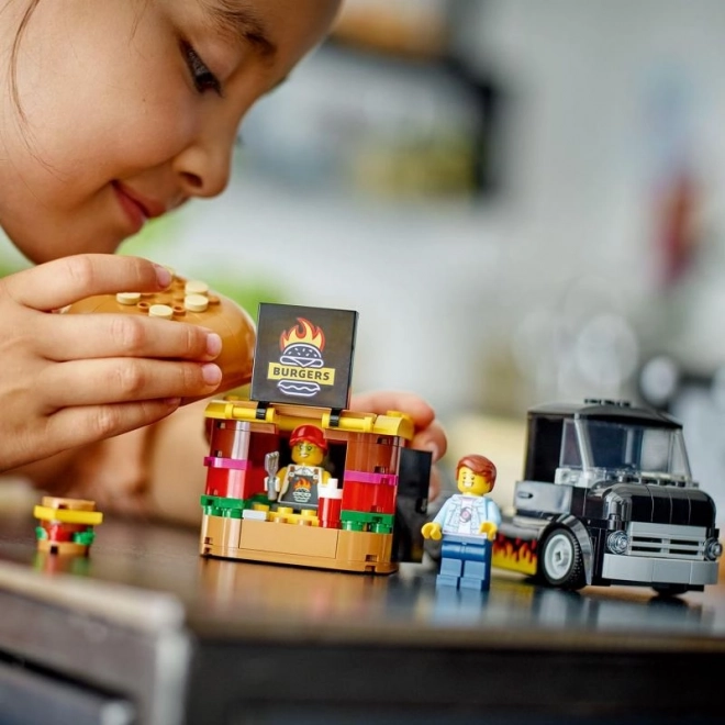 Lego City - Camion cu burgeri