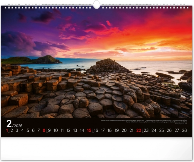 Calendar de perete Peisaje 2026
