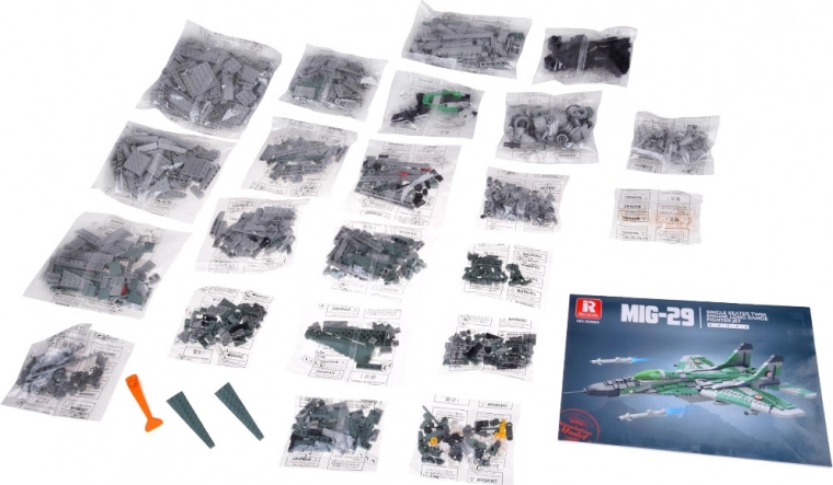 1290 piese sortate și instrucțiuni