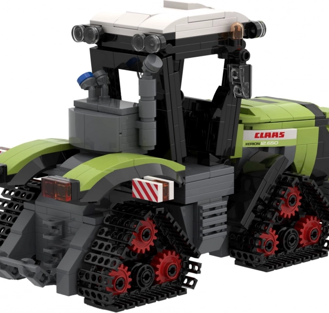 Set de construcție BRIXIES Plus Claas Xerion 12.650 Terra Trac tractor pe șenile