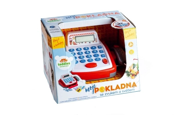 Mică Casă De Marcat Digitală Cu Accesorii De Jucărie