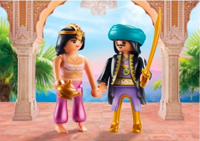 figurine duo playmobil regal pereche orientală