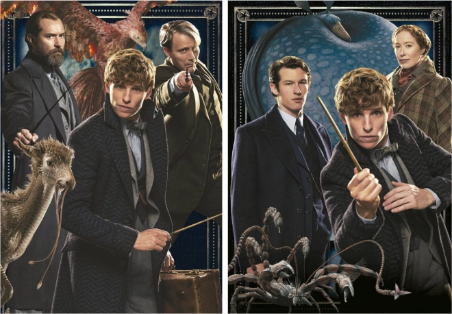 Puzzle Fantastic Beasts 2x500 piese