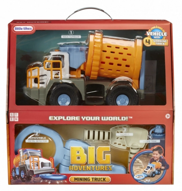 Camion Minier Big Adventures Set