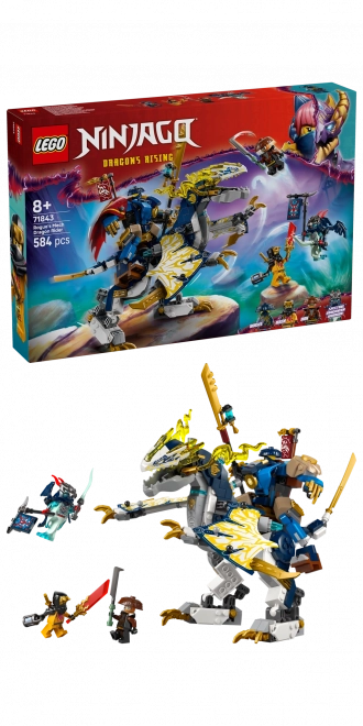 Lego NINJAGO Rogue și călărețul dragonului robotic