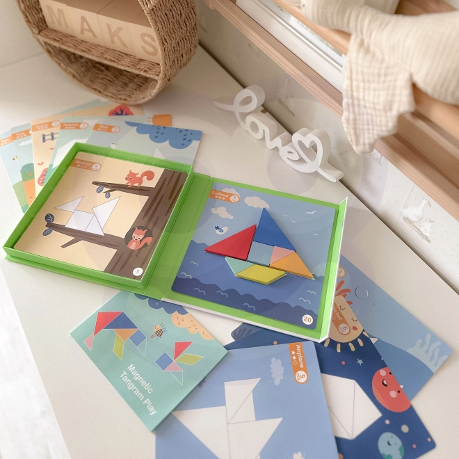 Puzzle tangram pentru copii