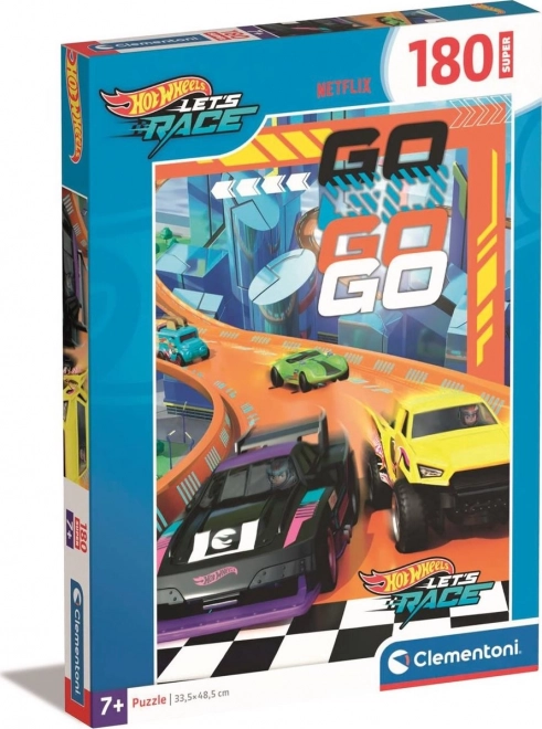 Puzzle Super Color Hot Wheels