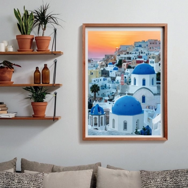 Puzzle Clementoni 1000 piese Santorini Compact