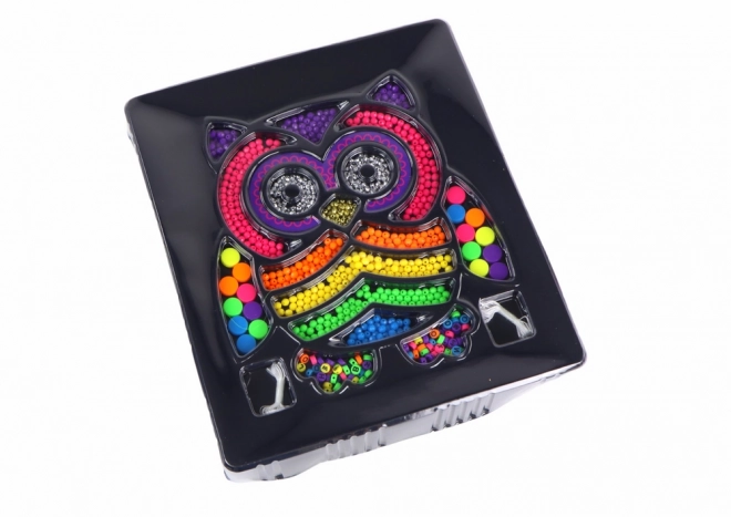 Set diy bijuterii mărgele 3000 piese bufniță