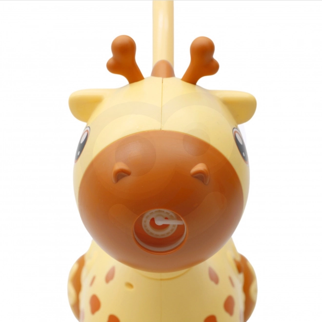 Pusher cu bule săpun în formă de girafă 2 în 1 WOOPIE