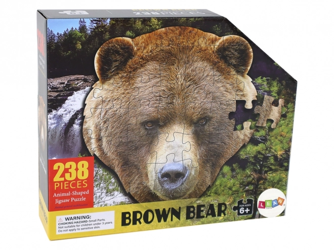 Puzzle cap de urs brun 237 piese